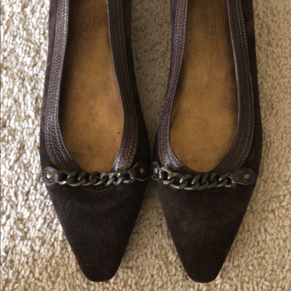 Talbots suede loafer